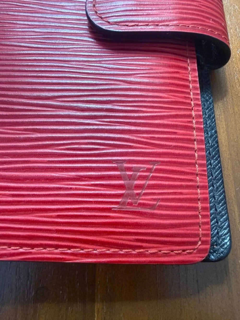 Louis Vuitton Agenda PM Red Epi Leather Planner